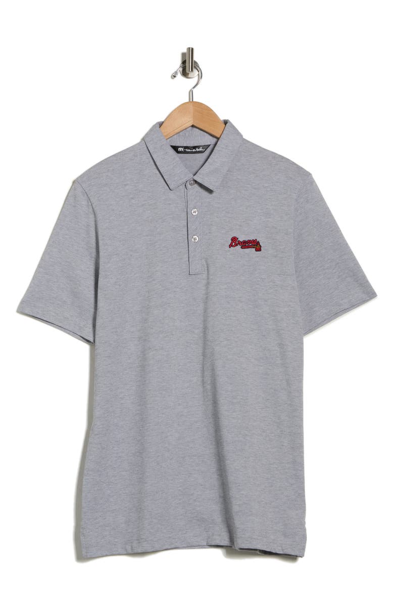 TravisMathew The Zinna Atlanta Braves Polo, Alternate, color, 