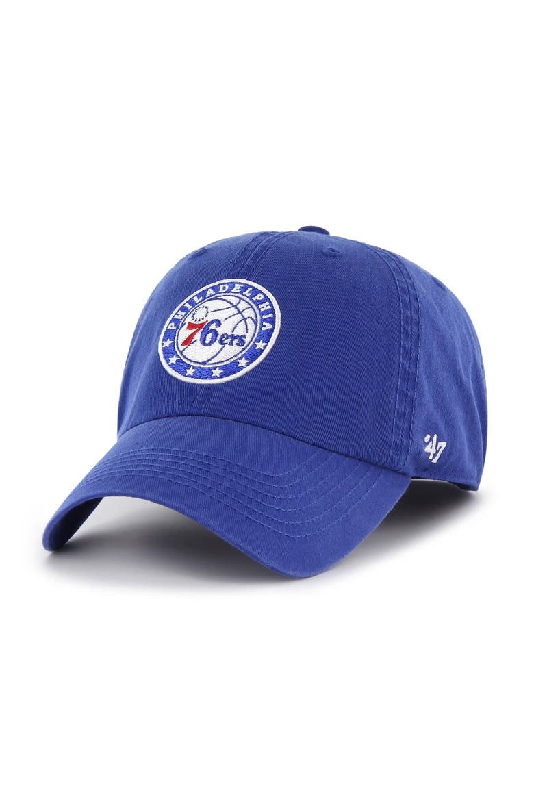 Men's '47 Royal Philadelphia 76ers  Classic Franchise Fitted Hat, Main, color, Royal