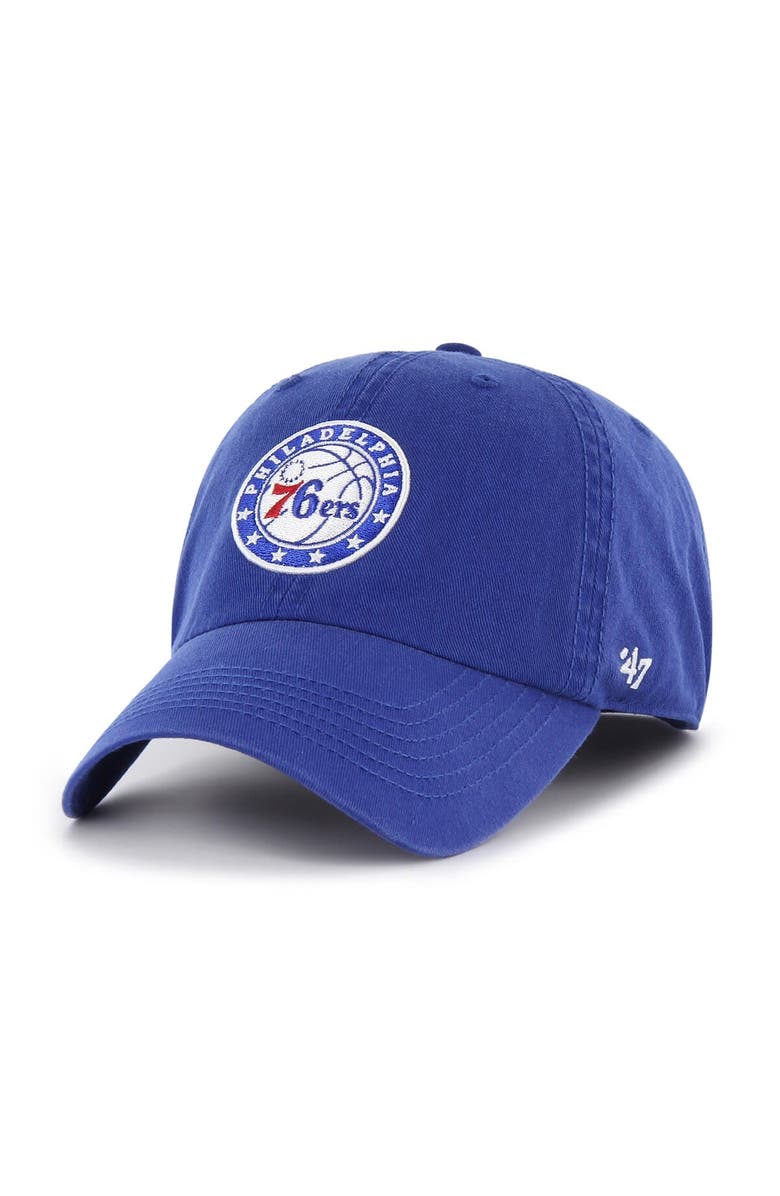 '47 Men's '47 Royal Philadelphia 76ers  Classic Franchise Fitted Hat, Main, color, Royal