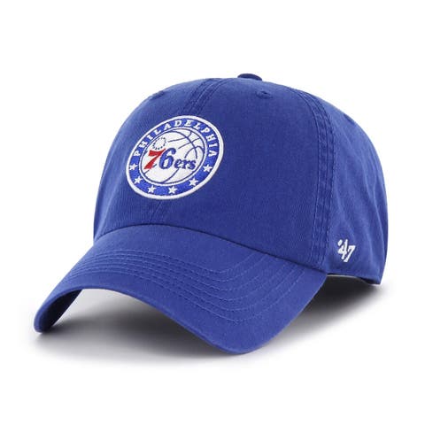 Men's '47 Royal Philadelphia 76ers  Classic Franchise Fitted Hat