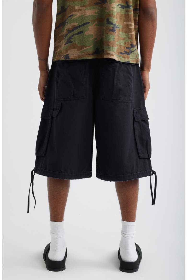 Big Core Cargo Shorts, Alternate, color, VINTAGE BLACK