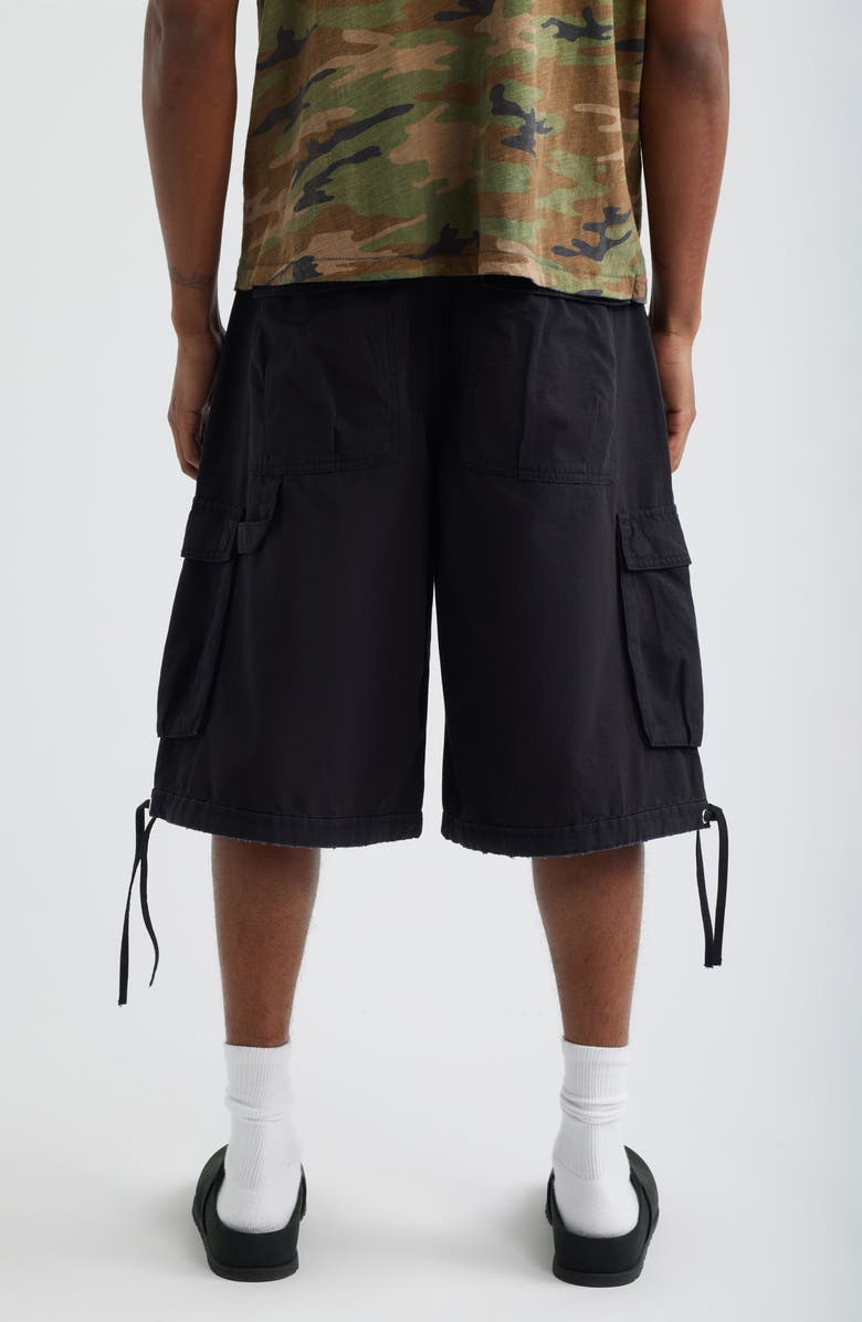 Elwood Big Core Cargo Shorts, Alternate, color, Vintage Black