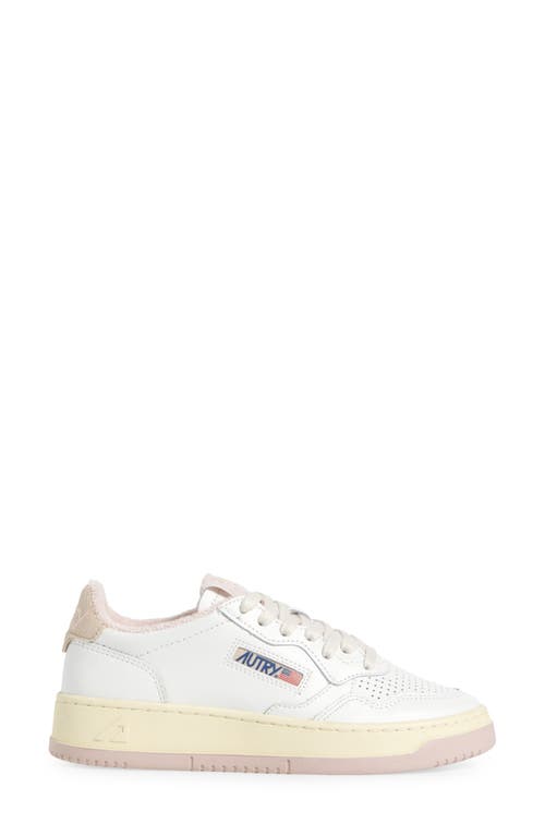 Autry Sneakers In White/pink