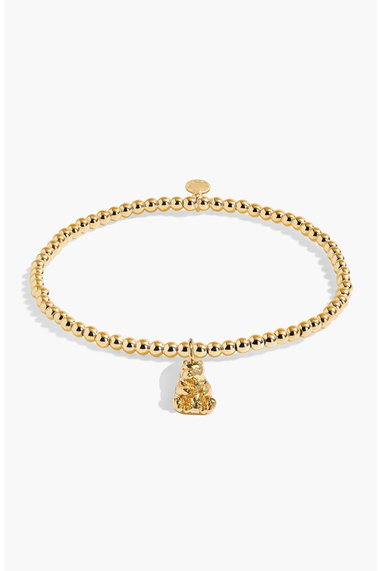A Little 'Mama Bear' Bracelet In Gold-Tone Plating, Alternate, color, Metallic Gold