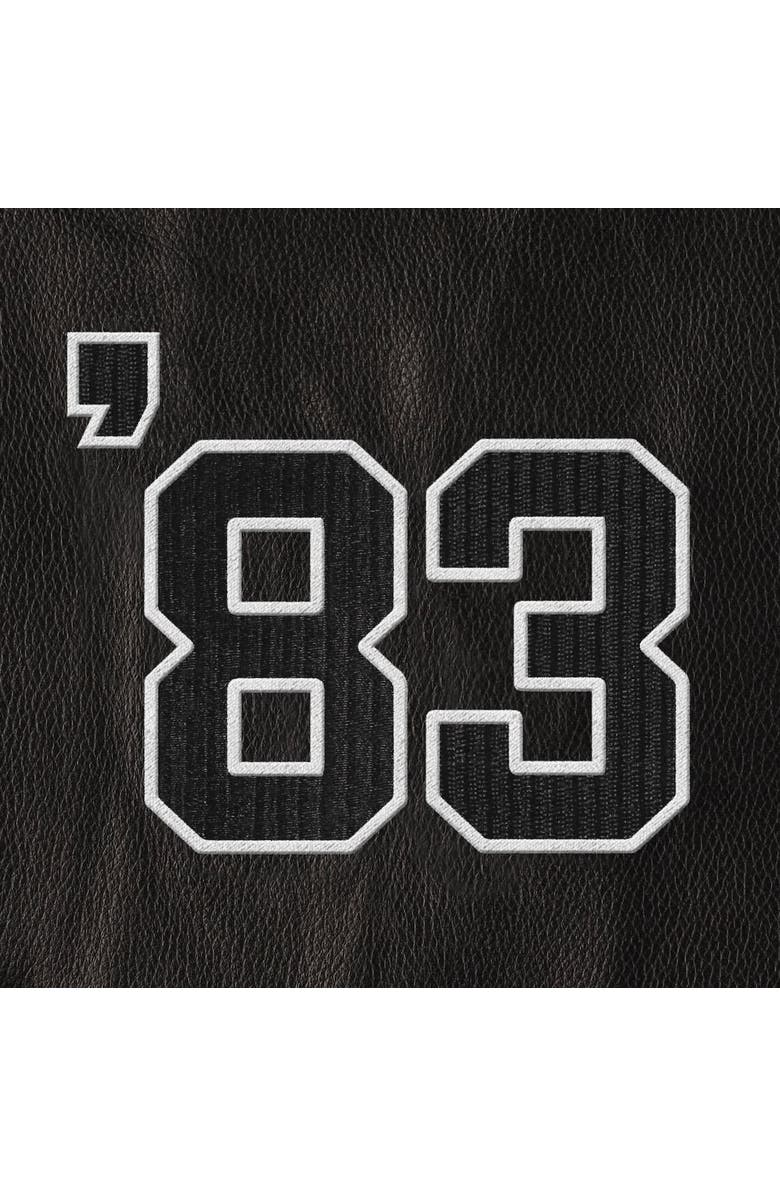 PLEASURES Men's PLEASURES White Philadelphia Phillies Full-Snap Varsity Jacket, Alternate, color, White