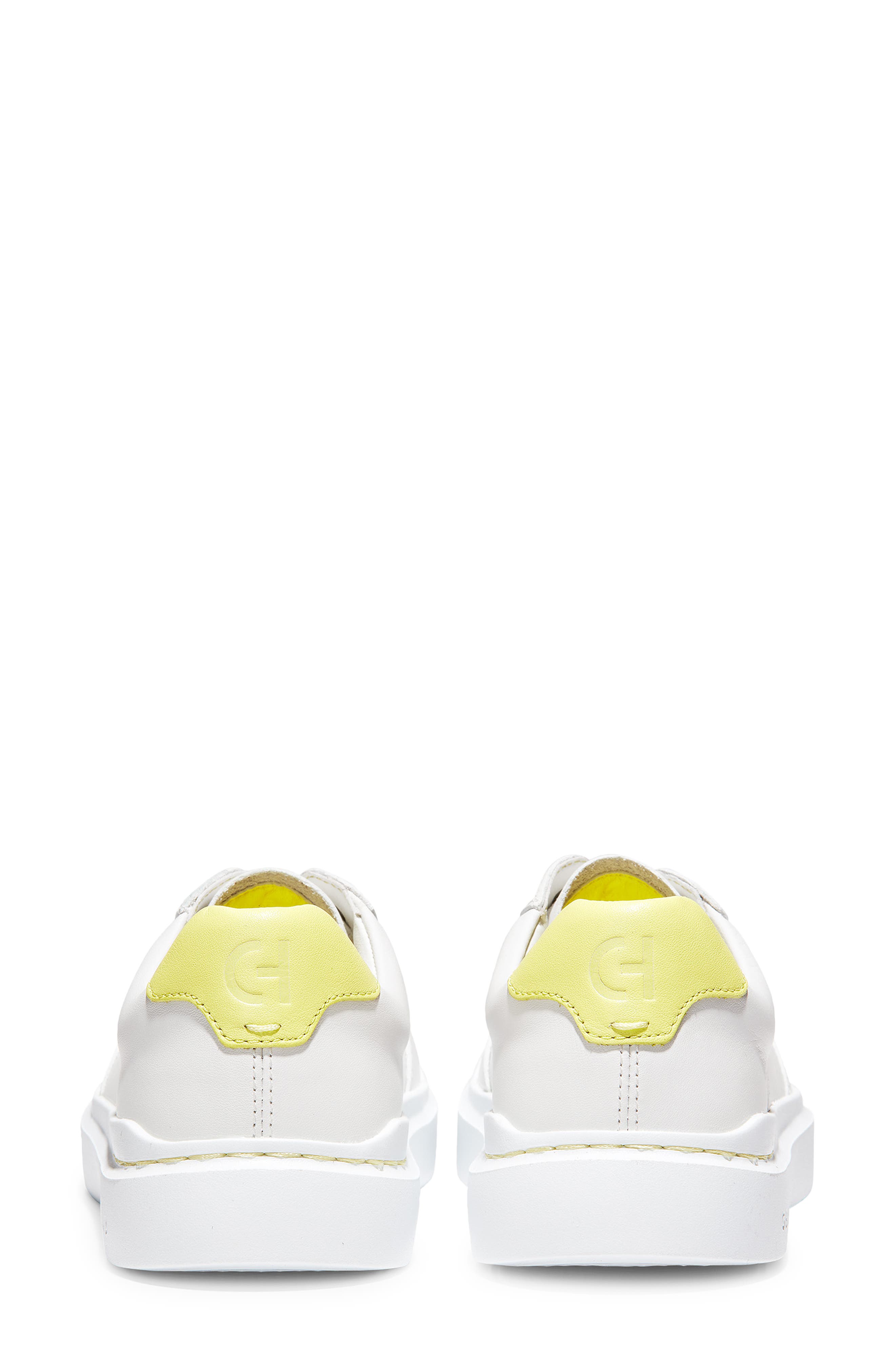 GrandPro Rally Sneaker, Alternate, color, WHITE/ LIMELIGHT LEATHER