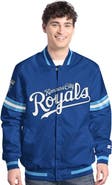 STARTER Men's Starter Royal Kansas City Royals Scout Full-Snap Varsity Jacket