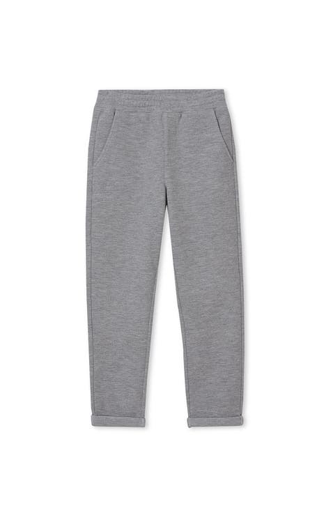 Boys Iron Knee Texture Knit Pants