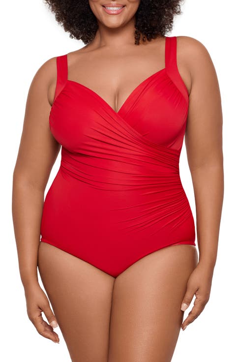 Sanibel Underwire One-Piece Swimsuit (Plus Size)