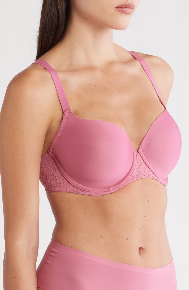 Chantelle Lingerie Norah Sweetheart Underwire T-Shirt Bra, Alternate, color, Gardenia