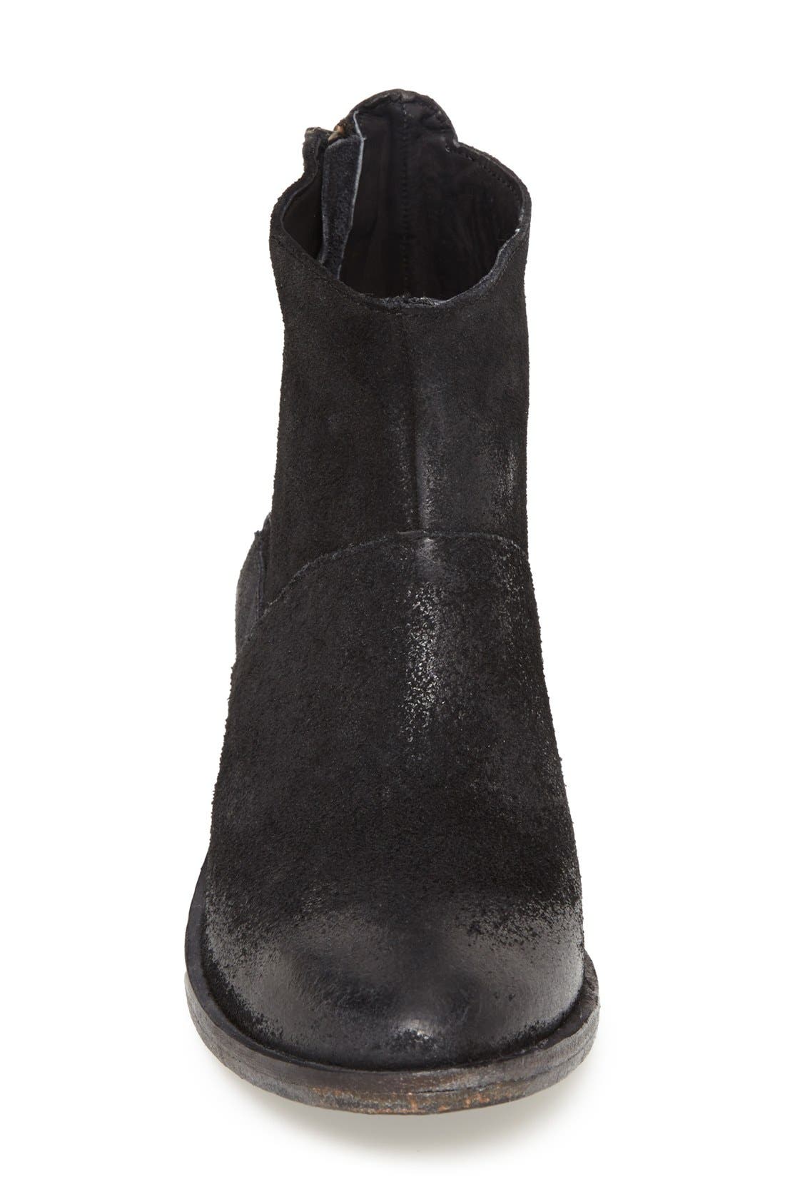 'Fop' Bootie, Alternate, color, BLACK