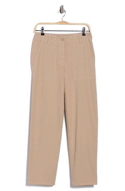 Easy Tapered Organic Cotton Pants (Regular & Petite)