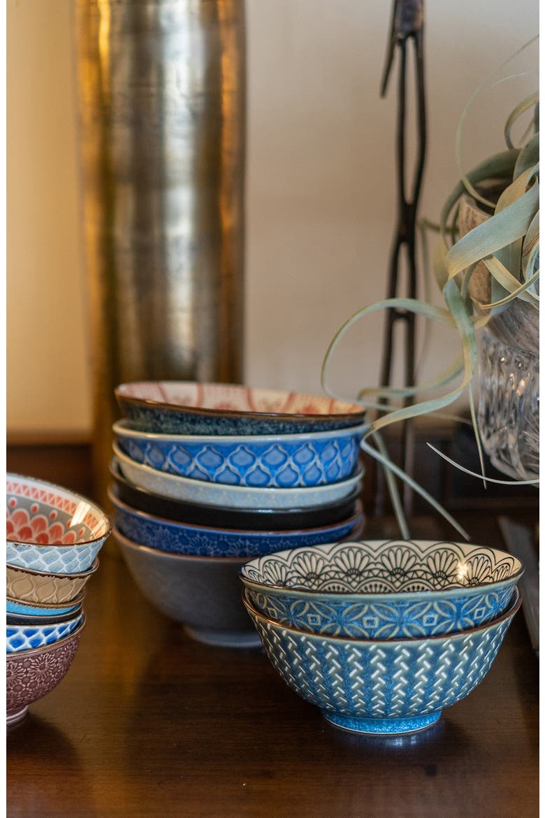 Set of 8 Fashion Bowl Set, Alternate, color, MULTI
