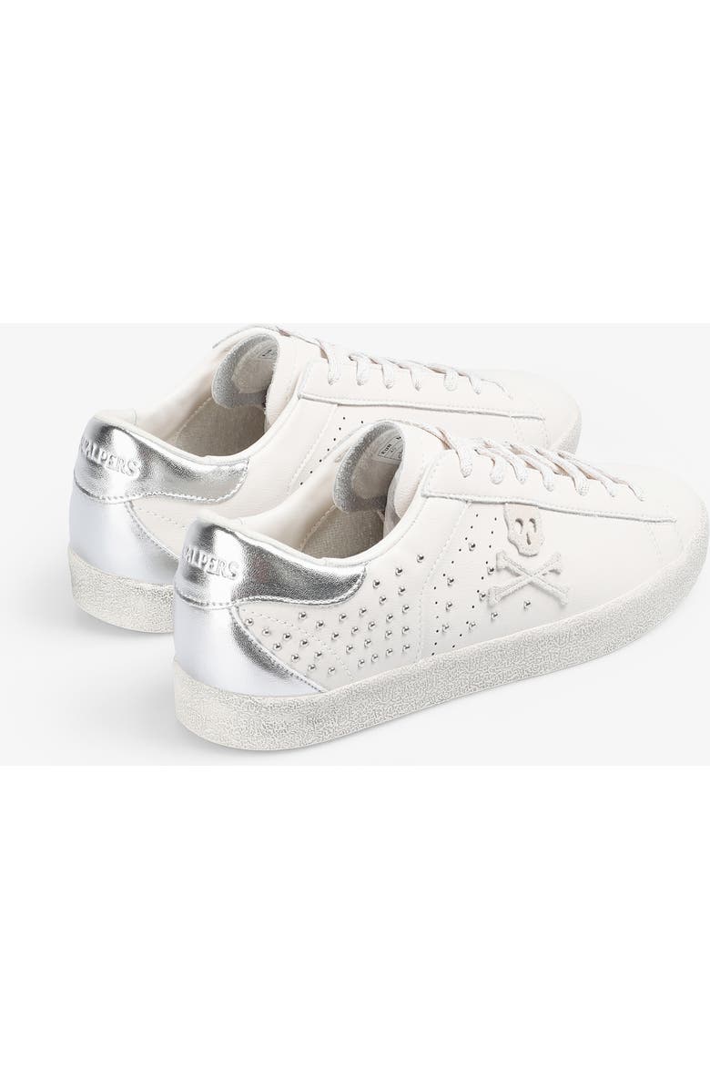 Scalpers Henry Studs Sneakers, Alternate, color, Offwhitesilver