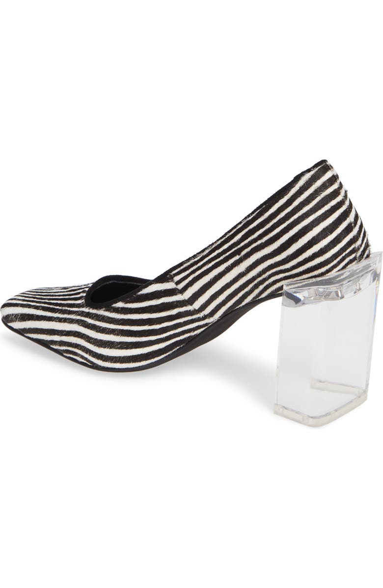 Jeffrey Campbell Graff Clear Heel Pump, Alternate, color,