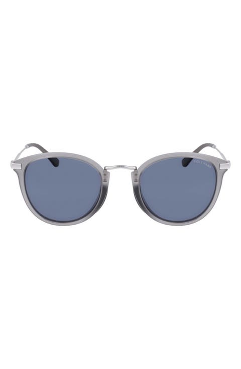 50mm Polarized Round Sunglasses