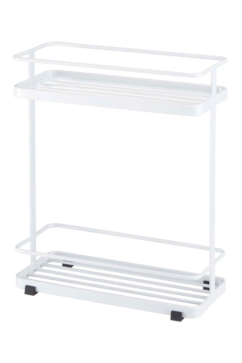 Shower Caddy, Main, color, WHITE
