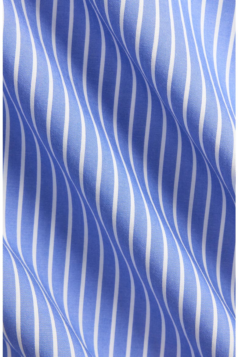 Classic Fit Fun Stripe Cotton Broadcloth Button-Up Shirt, Alternate, color, BLUE FUNSHIRT