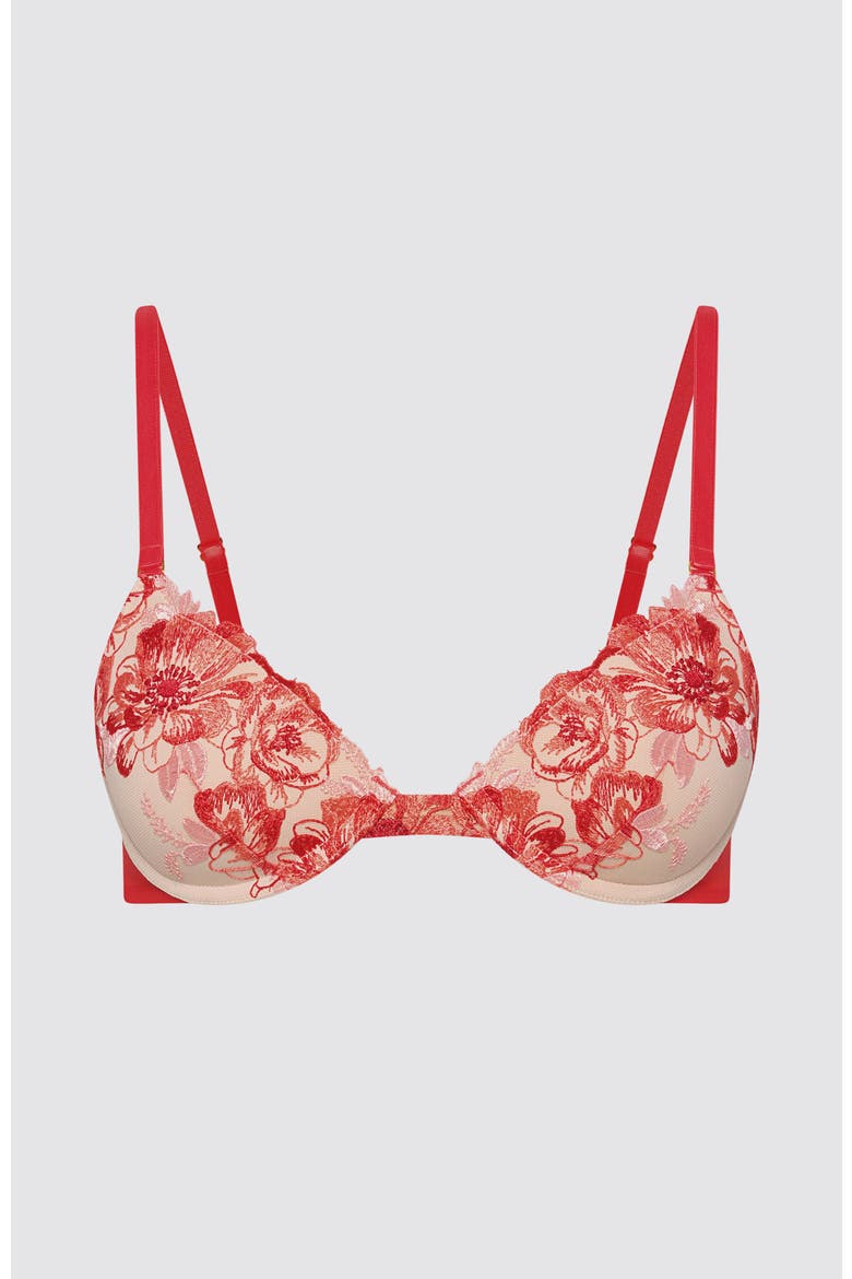 Embroidery Lift Up Bra, Alternate, color, Cherie Embroidery