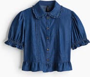 H&M Denim Blouse