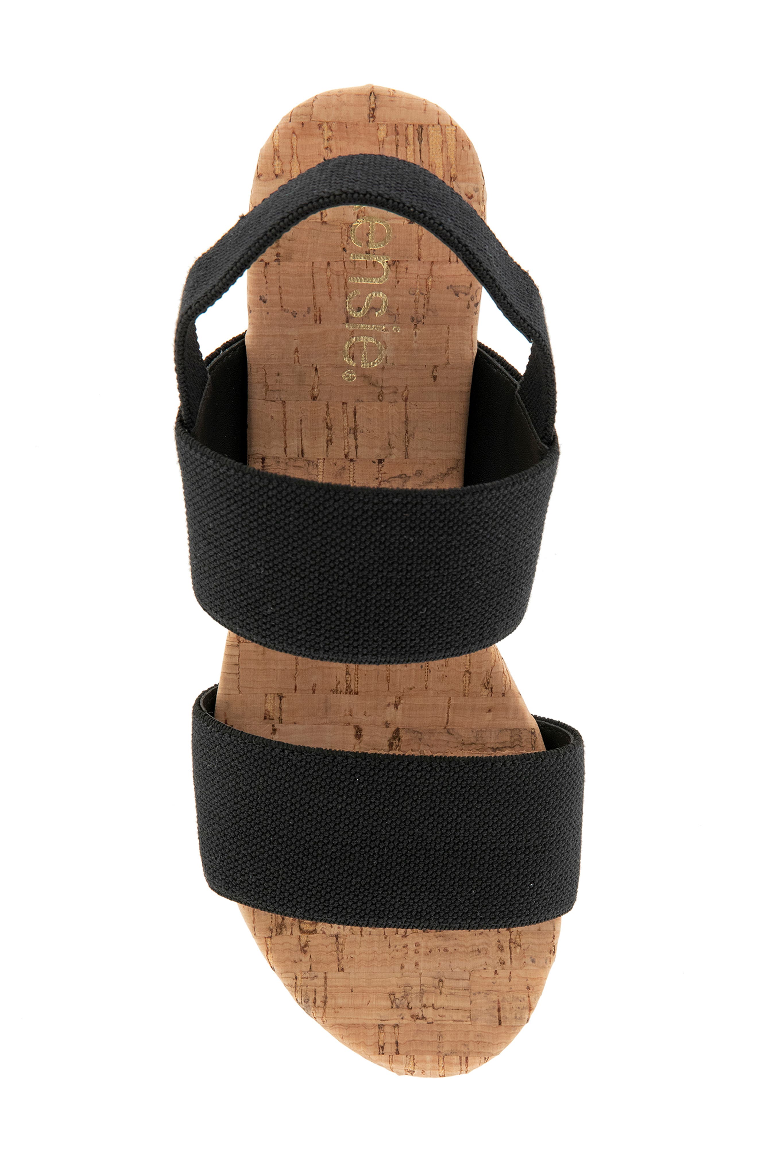 Kensie Jakura Slingback Sandal, Alternate, color, Black