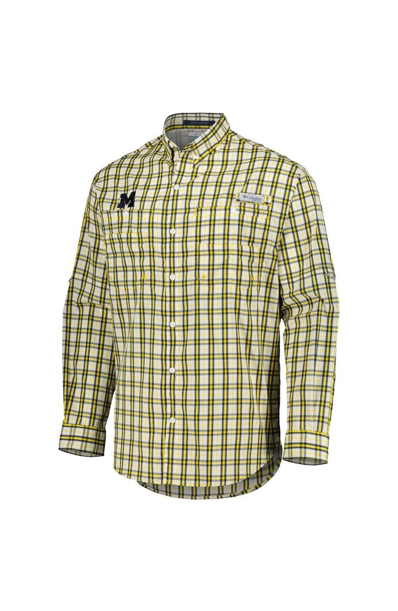 maize dress shirt Maize Mini Floral Sport Shirt W103 / Yellow / Large