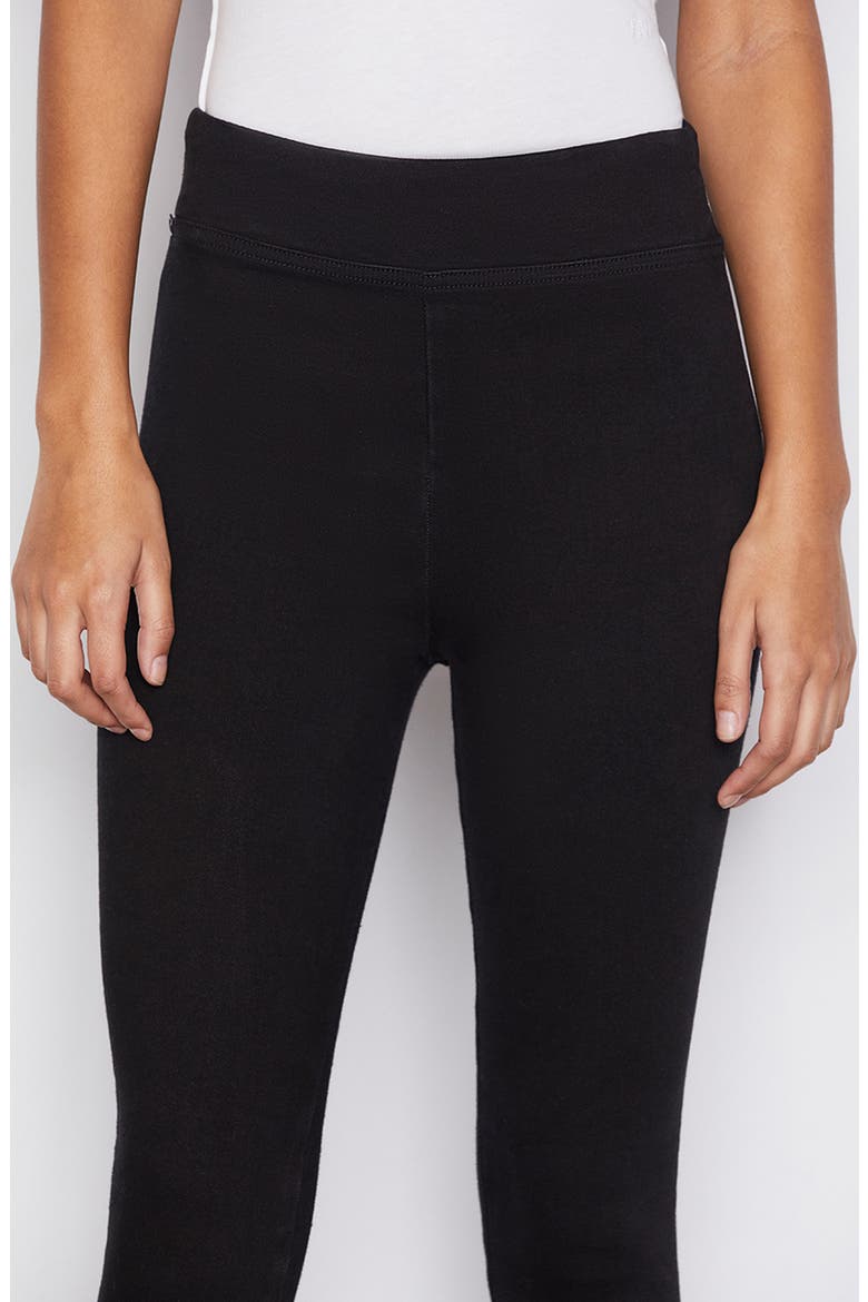 The Jetset Crop Skinny Jeans, Alternate, color, SHEEN NOIR