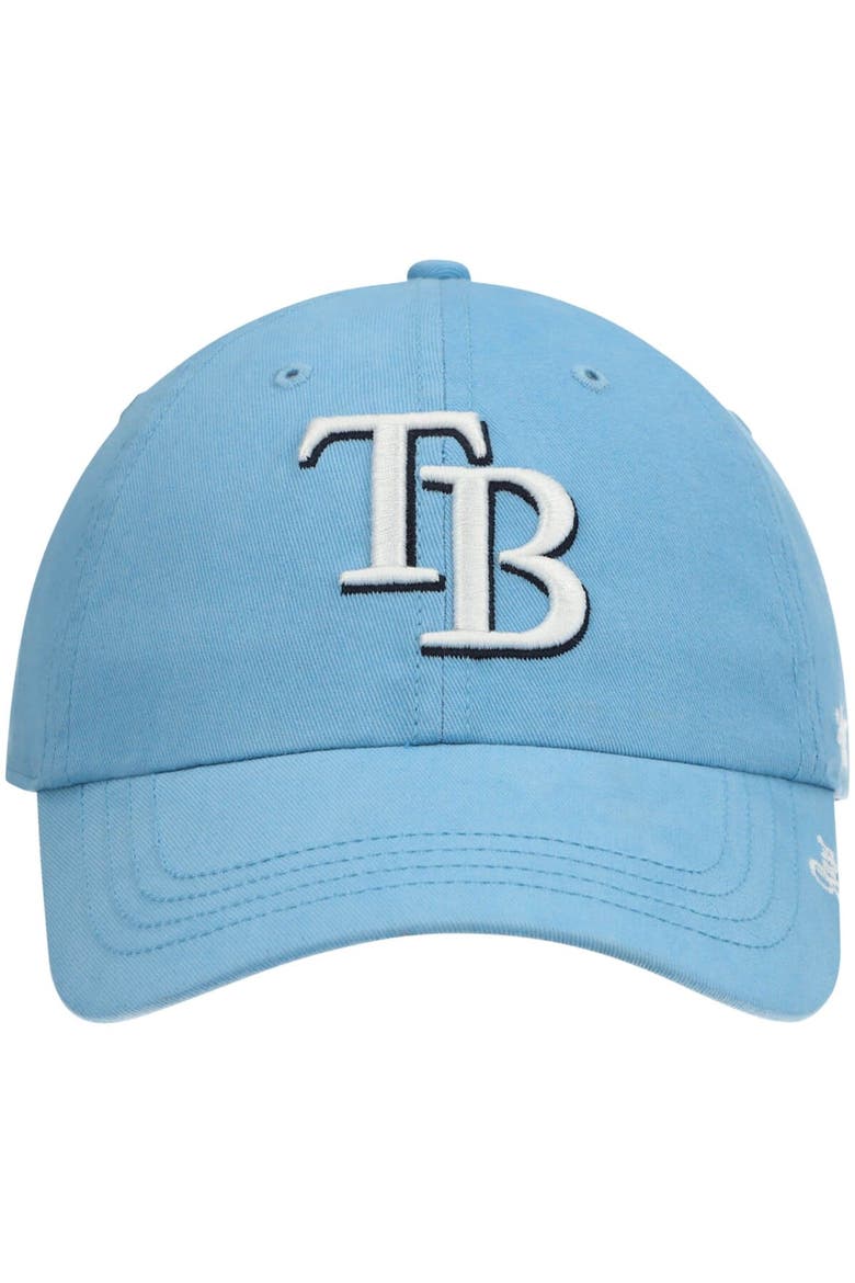 Women's '47 Light Blue Tampa Bay Rays Team Miata Clean Up Adjustable Hat, Alternate, color, Light Blue