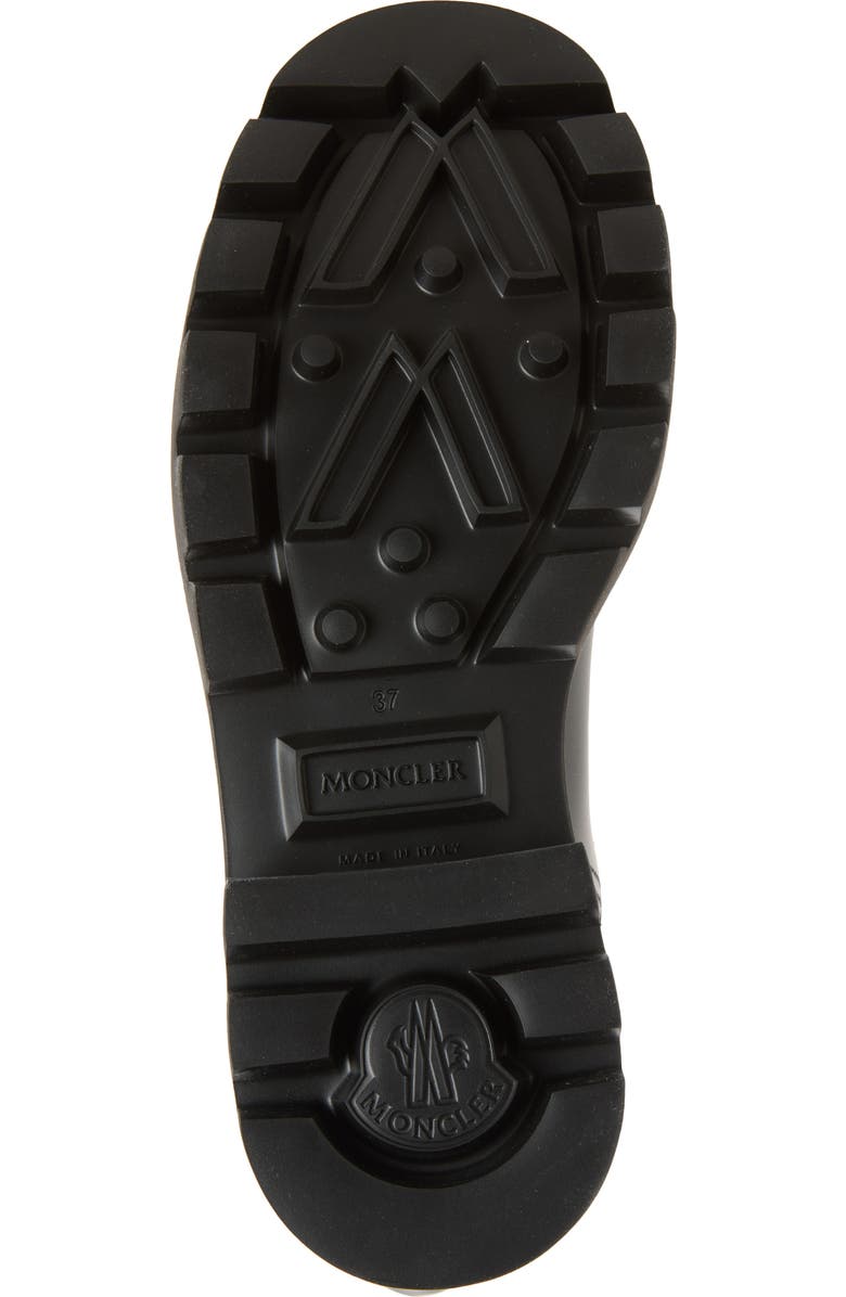 Moncler Kickstream Quilted Rain Boot, Alternate, color, Black