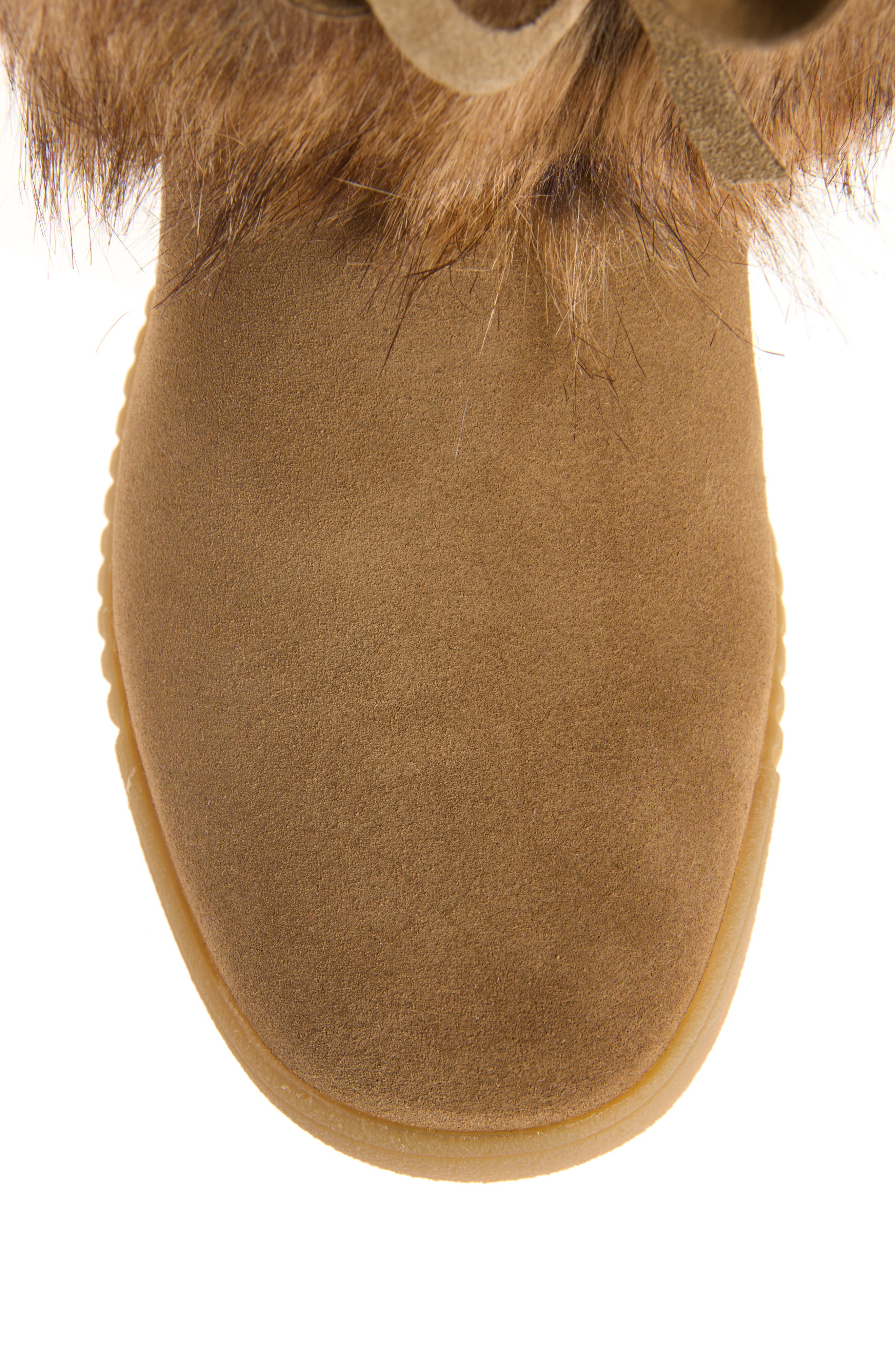 Viera Faux Fur Boot, Alternate, color, BEIGE