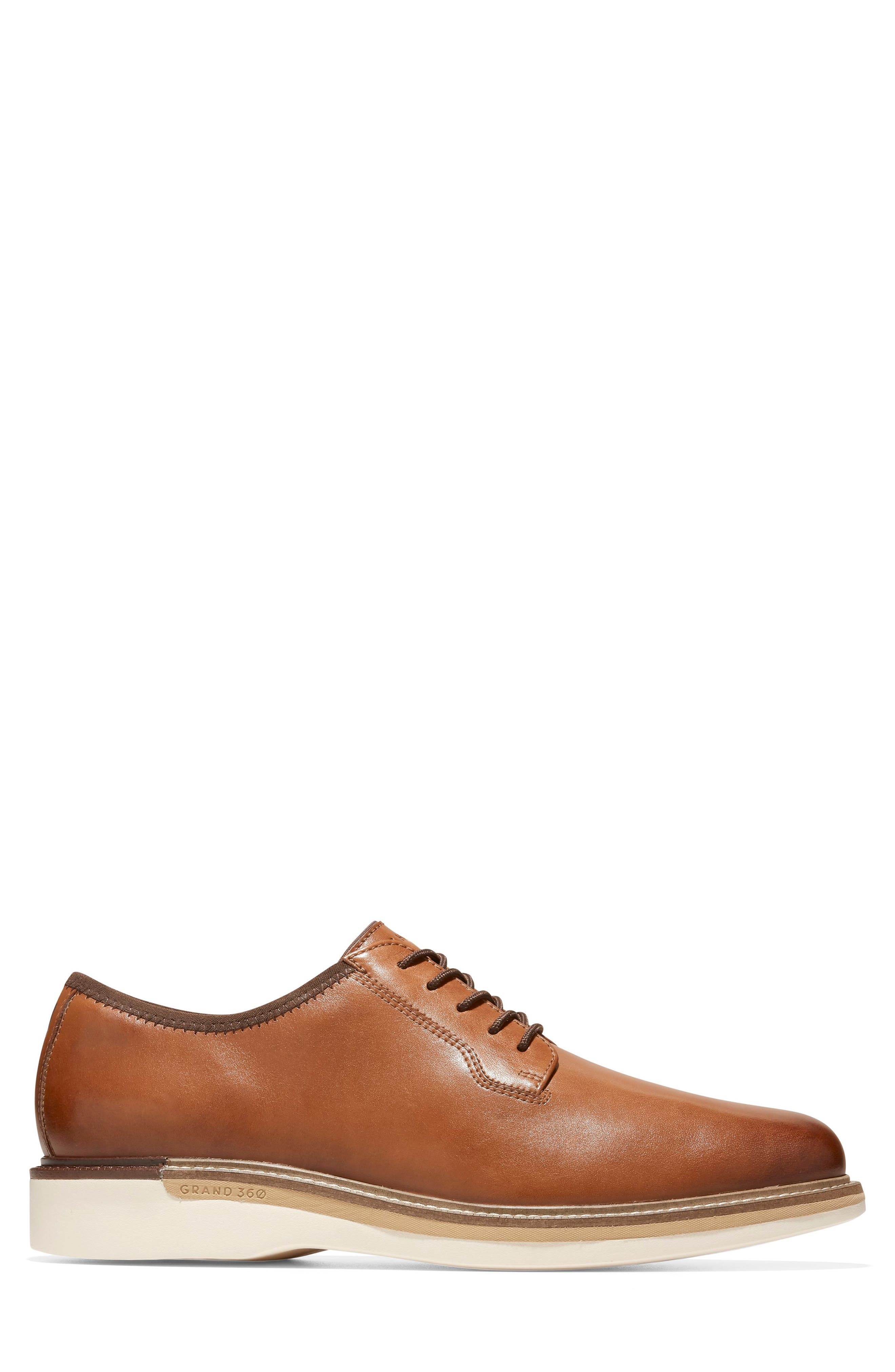 Cole Haan Grand Ambitiou Postman Leather Oxford, Alternate, color, 