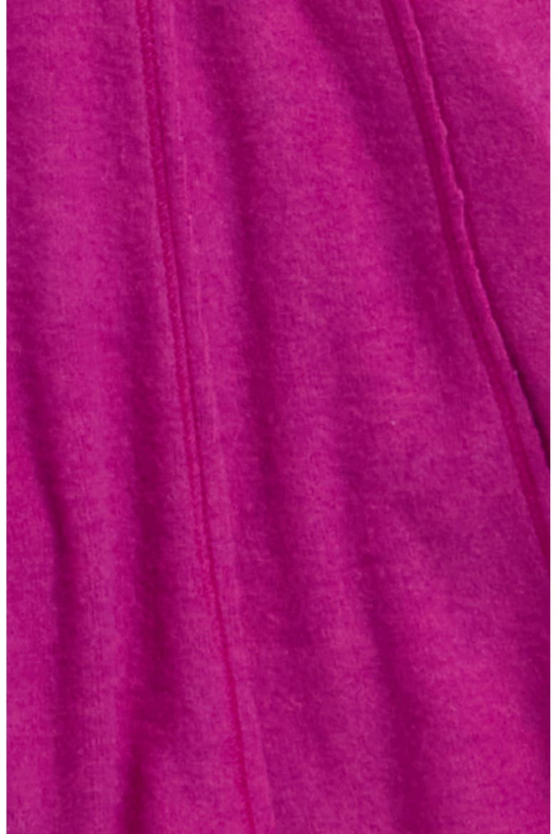 Kids' Hacci Pleated Pull-On Pants, Alternate, color, HEATHER DRAGON FRUIT