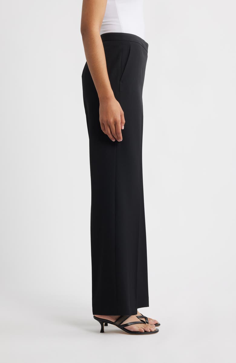 KASPER Wide Leg Pants, Alternate, color, Black