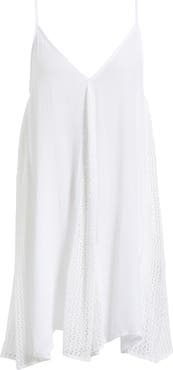 Elan Open Stitch Sleeveless Cover-Up Dress