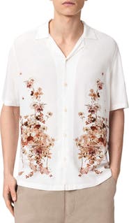 AllSaints Flotilla Short Sleeve Button-Up Shirt