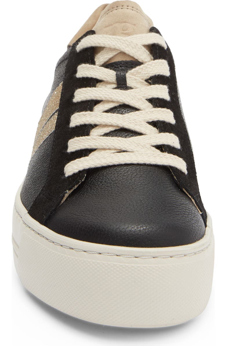 Paul Green Dove Platform Sneaker, Alternate, color, Black Combo