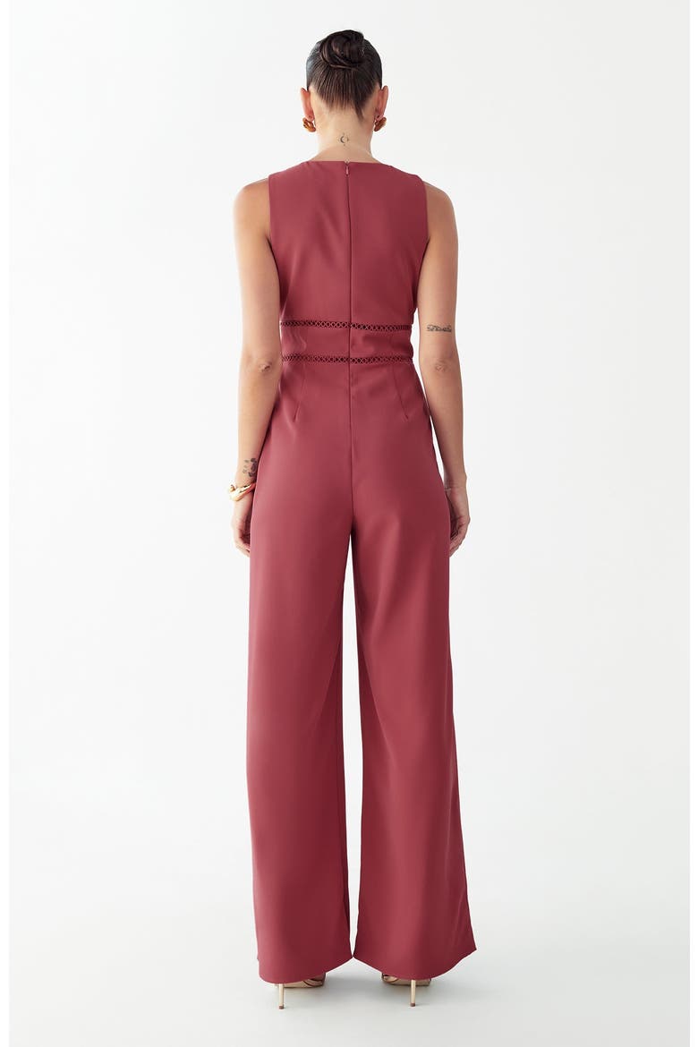 Lyle Jumpsuit, Alternate, color, China Rose