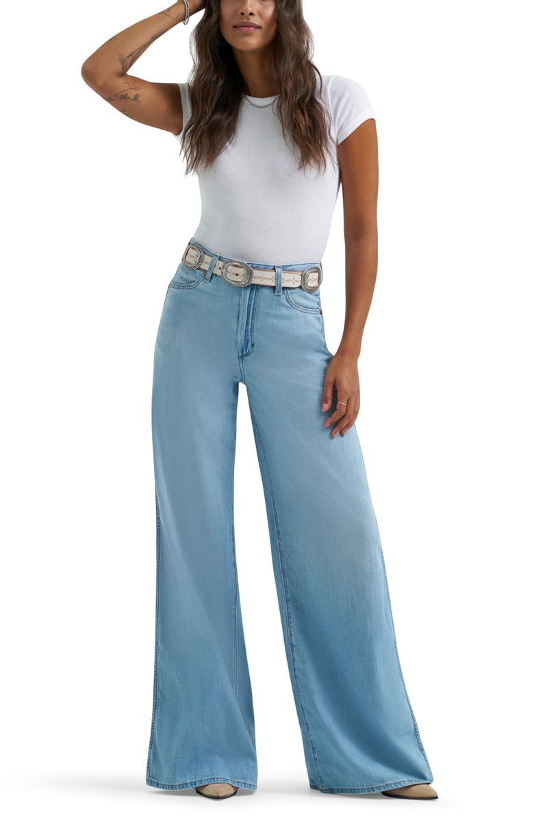 Wrangler Canyon High Waist Wide Leg Jeans, Alternate, color, 