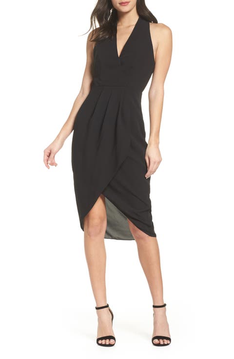 Evening Light Drape Dress