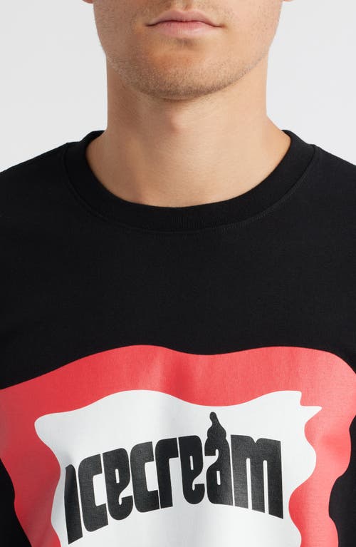 Icecream Games Graphic T-shirt In Black