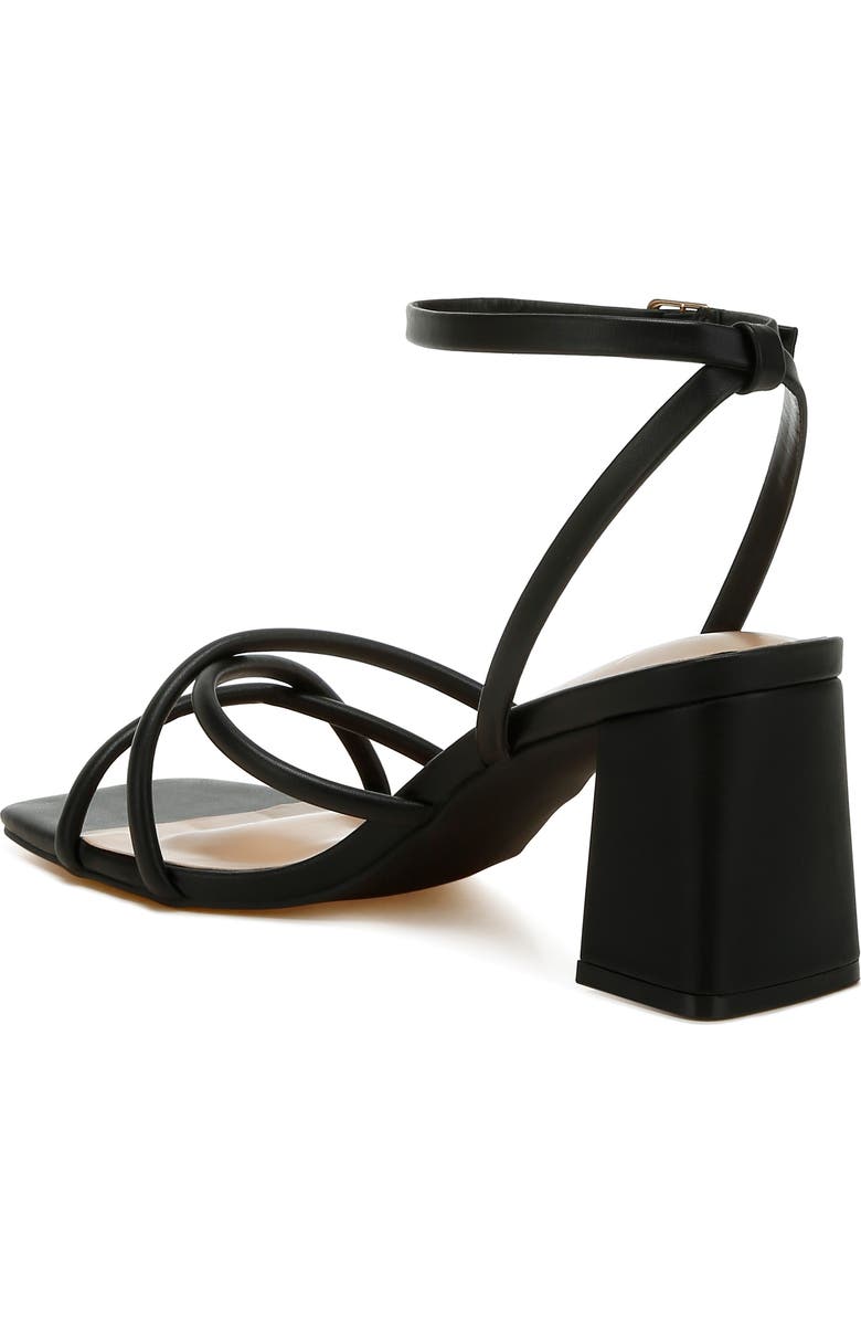 LONDON RAG Alyona Sandal, Alternate, color, Black