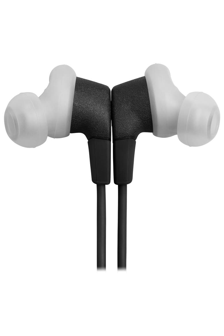 Endurance Run 3 In-Ear 3.5mm Wired Sport Headphones, Alternate, color, BLACK