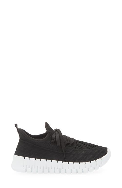 DANSKIN DANSKIN LACE-UP KNIT SNEAKER