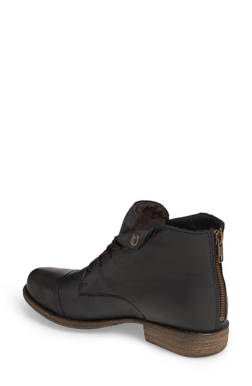 Miz Mooz Lennox Lace-up Bootie In Black