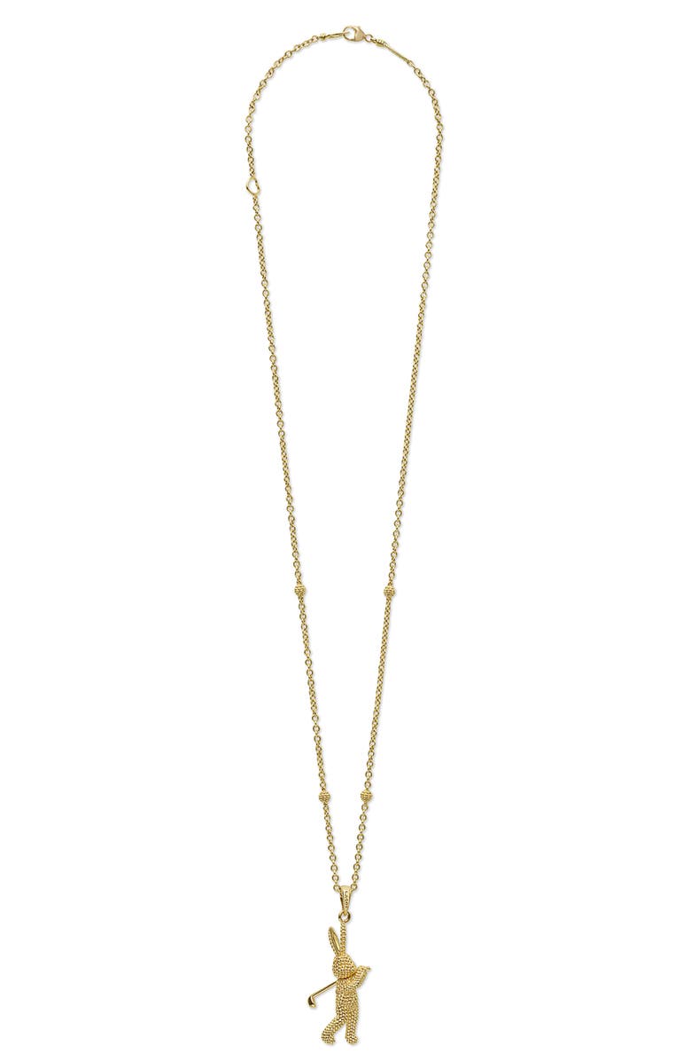 LAGOS Rare Wonders Karat Golf Pendant Necklace, Alternate, color, Gold