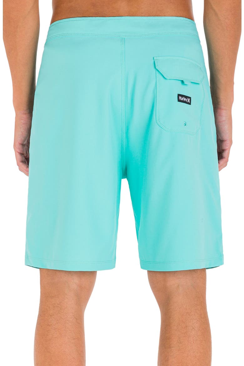 One & Only Solid Volley Swim Trunks, Alternate, color, AURA GREEN