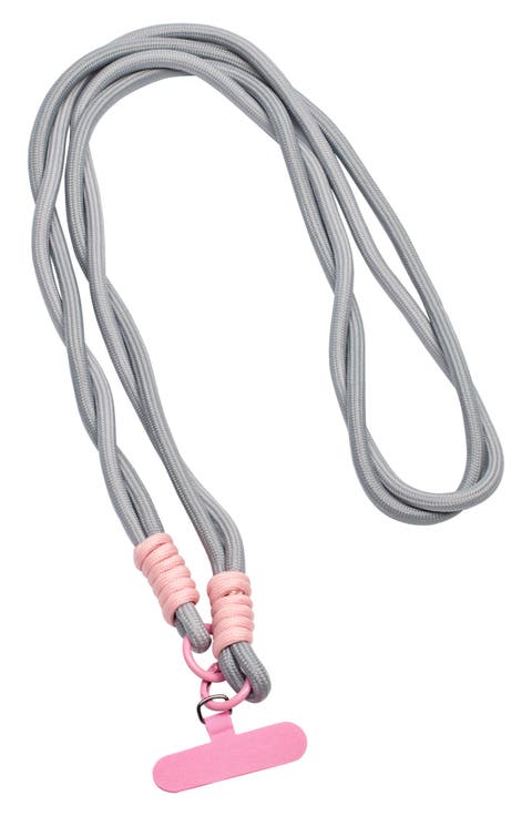 Loose Braid Crossbody Phone Lanyard