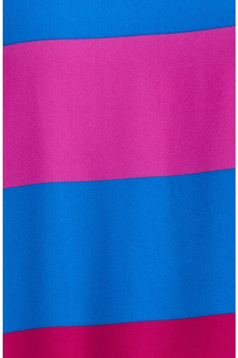 Saige Stripe Sleeveless Shift Dress, Alternate, color, MAGENTA-MULTI