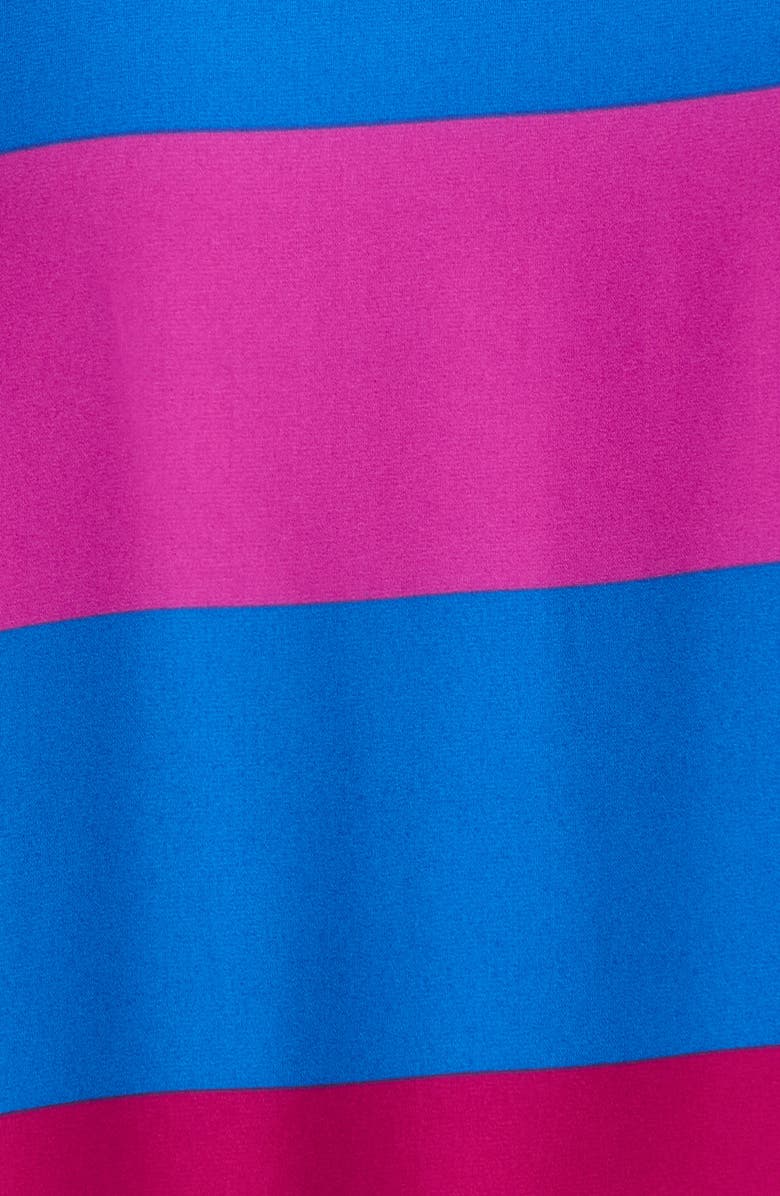 SUGARLIPS Saige Stripe Sleeveless Shift Dress, Alternate, color, Magenta-Multi