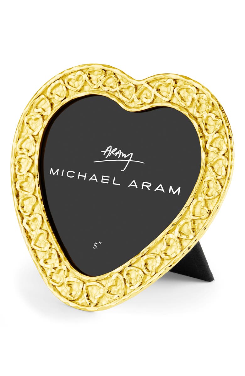 Michael Aram Heart Picture Frame, Alternate, color, Gold/ Black
